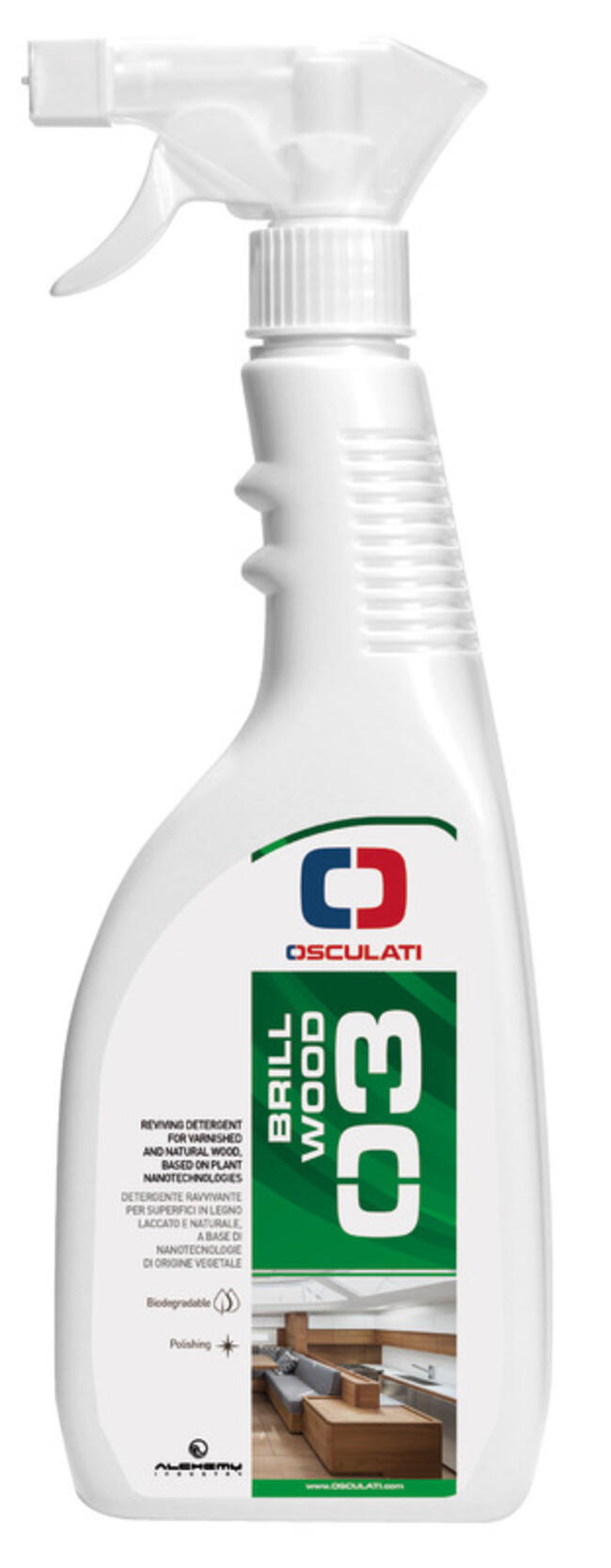 Brillwood Detergente Ravvivante Per Legno 750 Ml