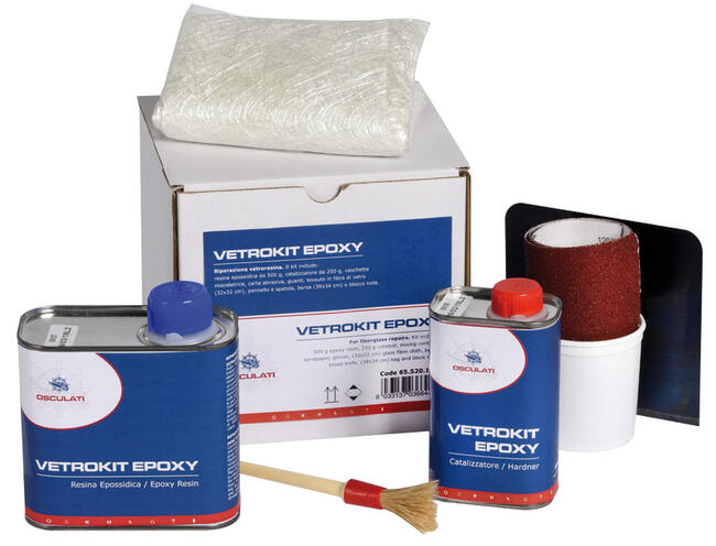 Kit Riparazione Vetroresina Epoxy 500 G