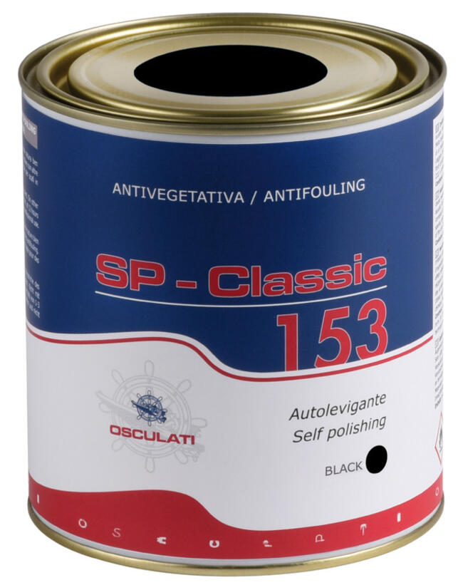 Antivegetativa Autolevigante Classic 153 Nera 0,75 L