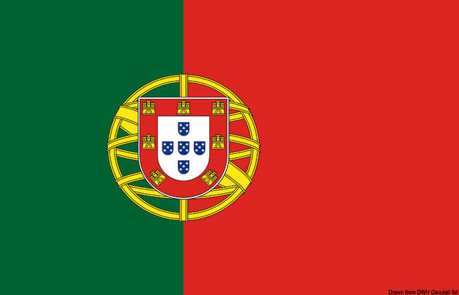 Bandiera Portogallo 30 X 45 Cm