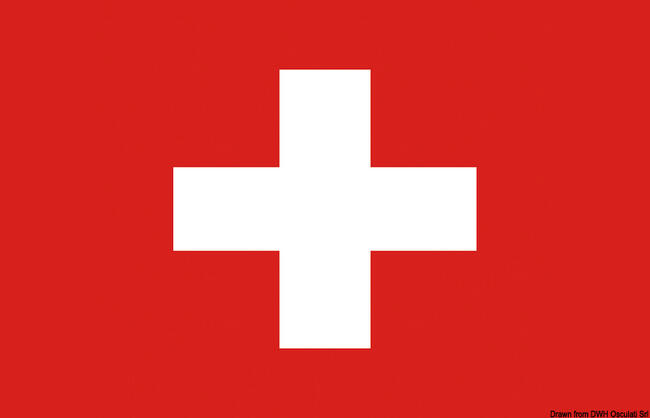 Bandiera Svizzera 20 X 30 Cm