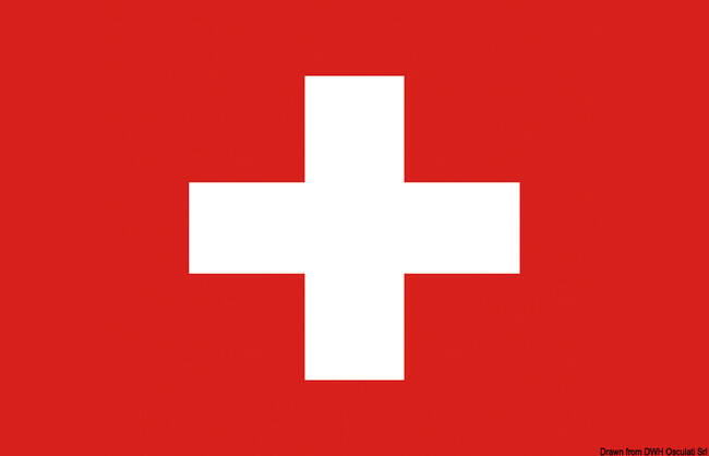 Bandiera Svizzera 70 X 100 Cm