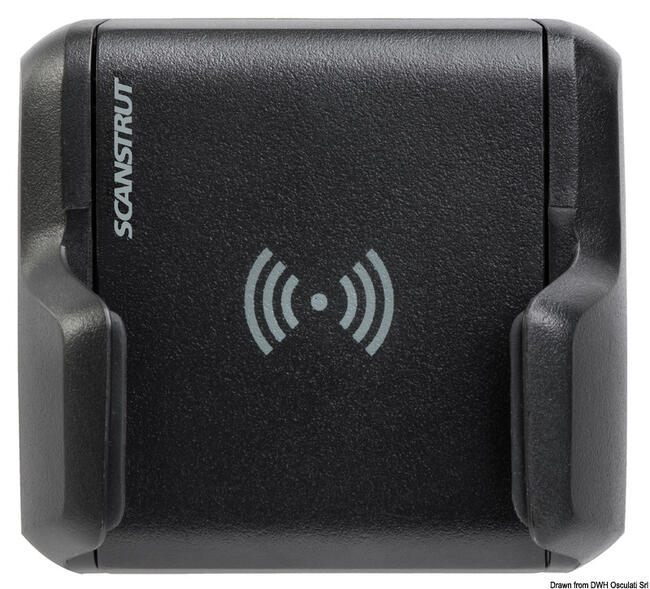 Portacellulare Con Caricabatterie Wireless Stagno Rokk Wireless Nano - 10 W