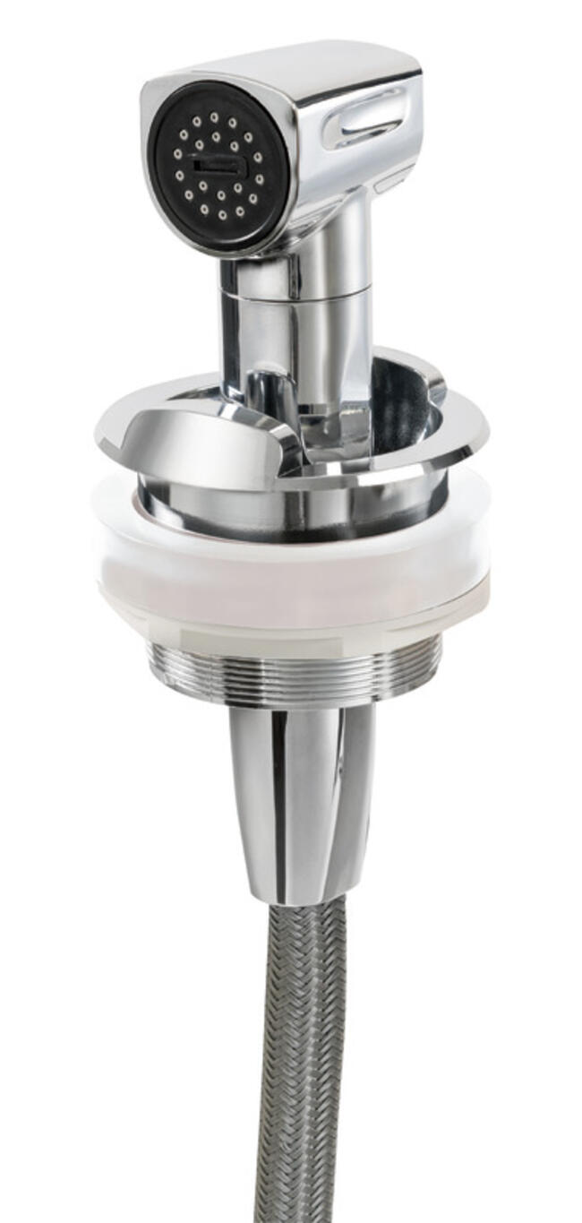 Doccia C/miscelatore Saturn Base Orizzontale Cromata