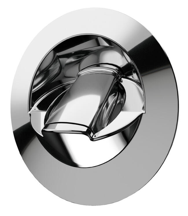 Doccia Saturn Solo Fredda Base Verticale Inox