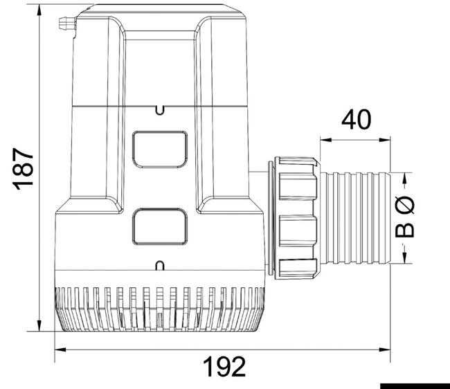 Pompa Di Sentina Ad Immersione G4700new 12 V