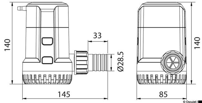 Elettropompa Auto Europump Next Gen G2000 24v