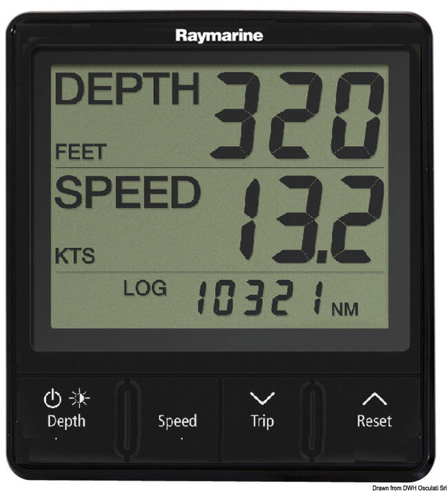 Display Tridata Raymarine I50