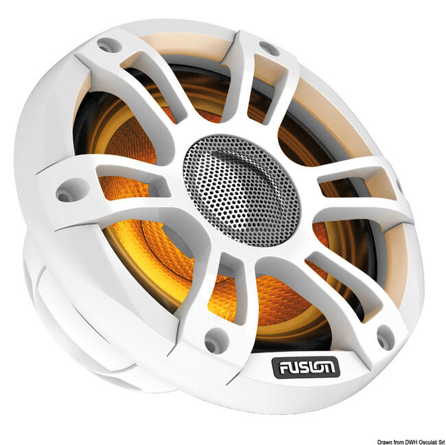 Casse Stereo Sg-fl653spw Da 6.5” 230w Griglia Sport Grigia Fusion