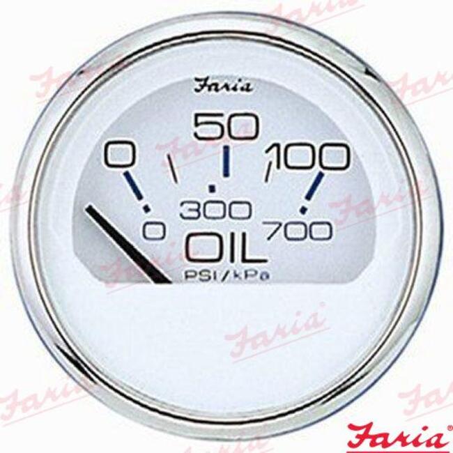 Orologio Pressione Dell´olio  80 Psi Faria