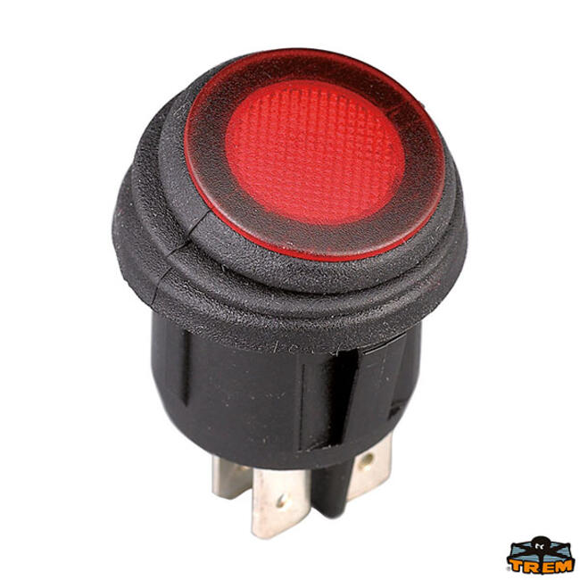 Pulsante Ip65 Con Led Colore Nero
