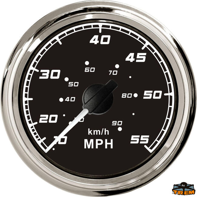 Speedometro Gps Colore Nero Incasso Diametro 84 Mm