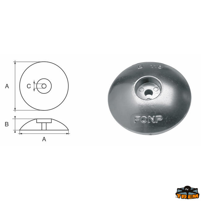 Anodo Carene E Specchi Di Poppa Articolo Polipodio Nc023