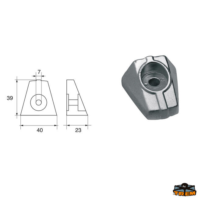 Anodo Per Motori Suzuki Articolo Polipodio Su008