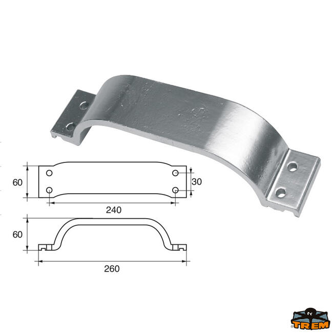 Anodo Per Motori Mercury-mercruiser Articolo Polipodio Me027