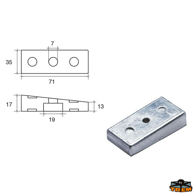 Anodo Per Motori Honda Articolo Polipodio Hn008