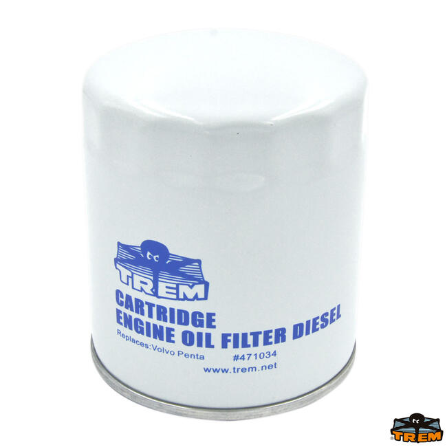 Filtro Olio Motori Volvo Penta Diesel Oem 471034