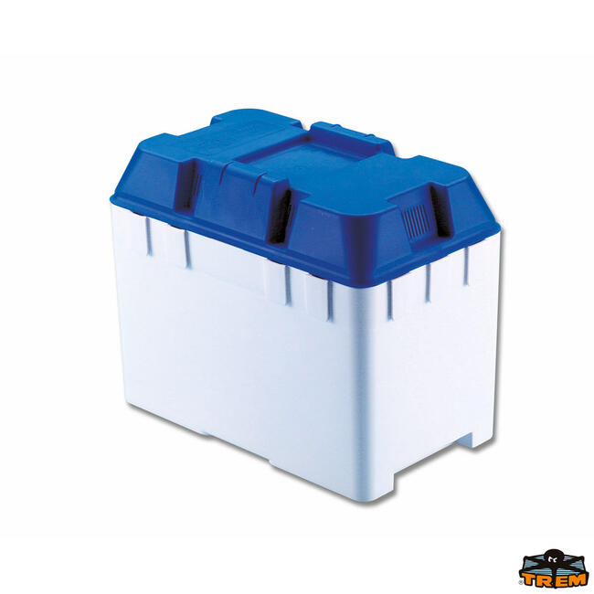 Cassetta Per Batterie Combi Bianco/blu 100 Ah