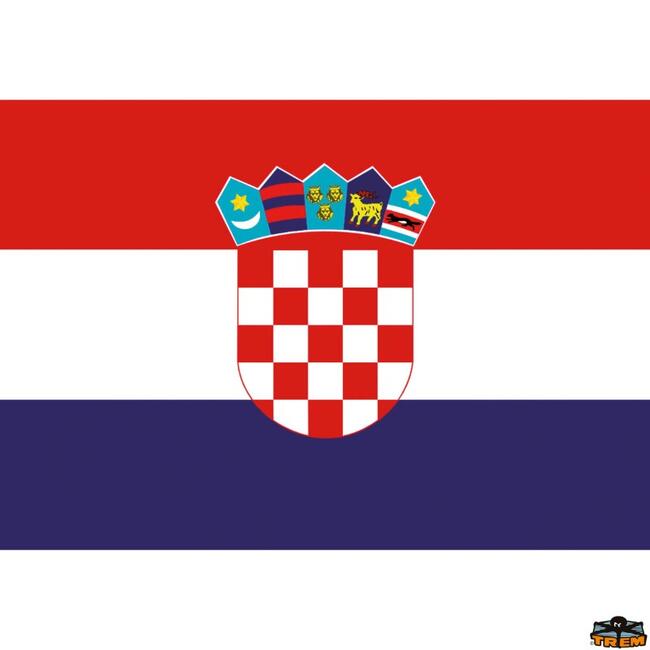 Bandiera Croazia Dimensioni 300x450 Mm