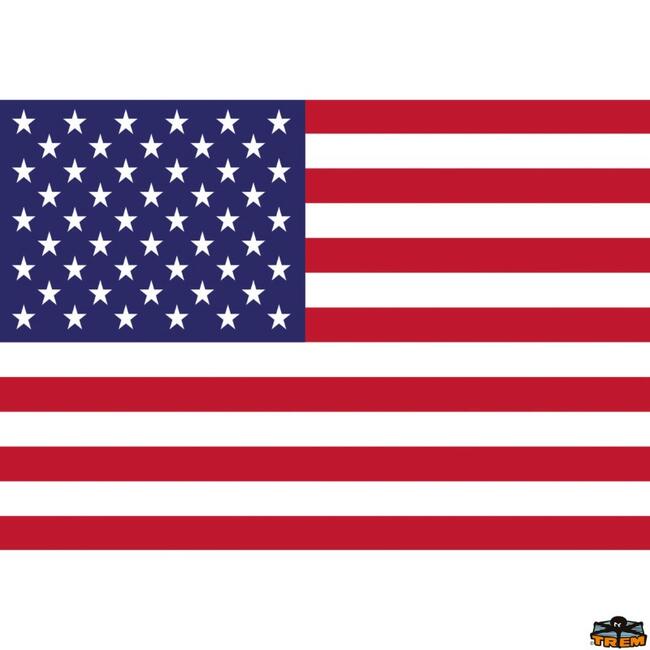 Bandiera Stati Uniti Dimensioni 200x300 Mm