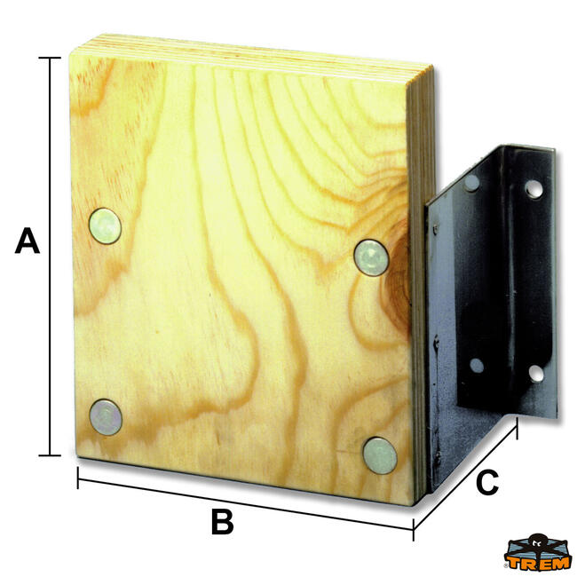 Supporto Motore Per Fissaggio A Parete Per Motori Fino A 12hp