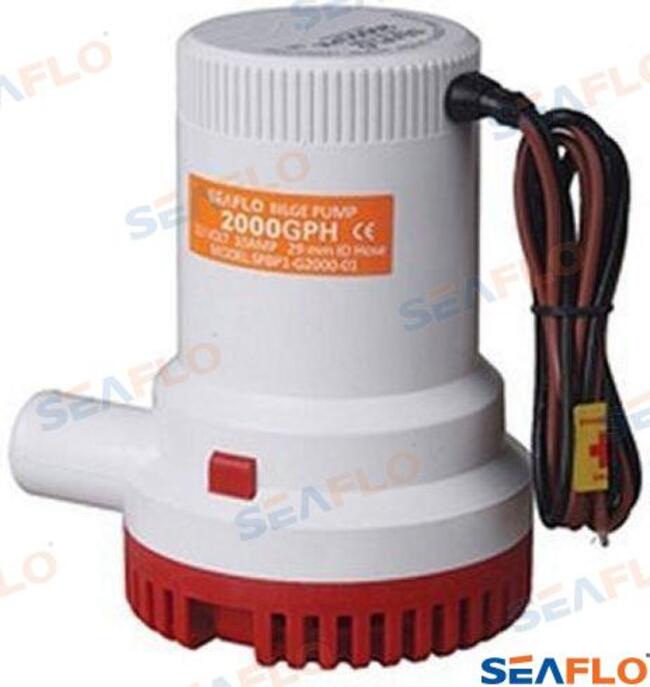 Pompa Di Sentina Pompa Sommergibile 2000gph 12v
Seaflo