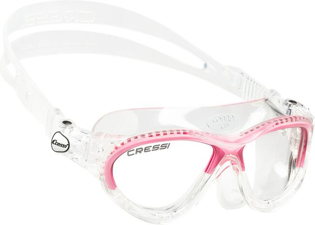 Occhialini Mini Cobra Goggles Clear/frame Pink