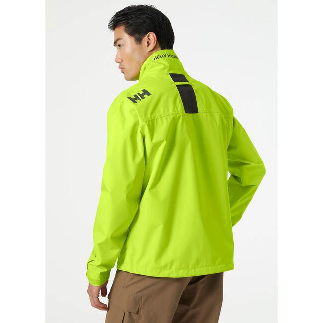 Giacca Impermeabile Crew Uomo Helly Hansen Acid Lime