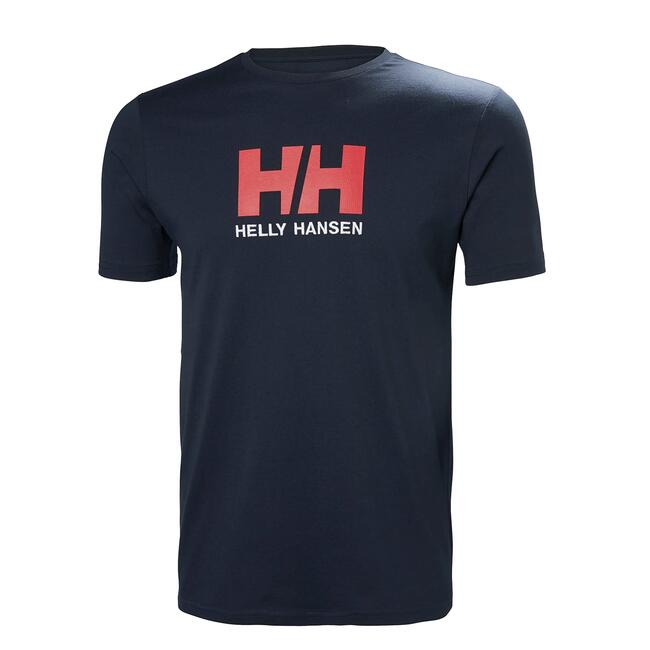 T-shirt Logo Hh Uomo Helly Hansen Navy