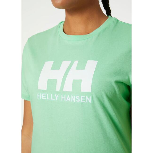 T-shirt Classica Hh Donna Helly Hansen Heather Bright Blue Mint