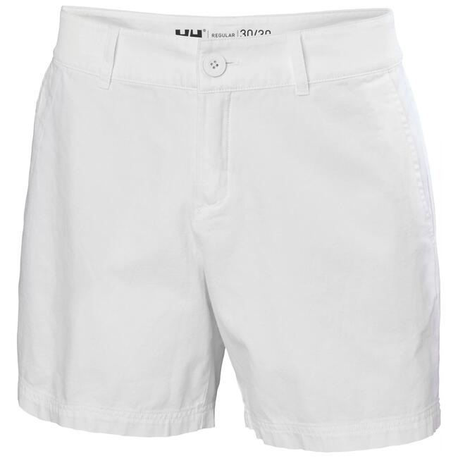 Pantaloncini Chino Club Donna Helly Hansen White