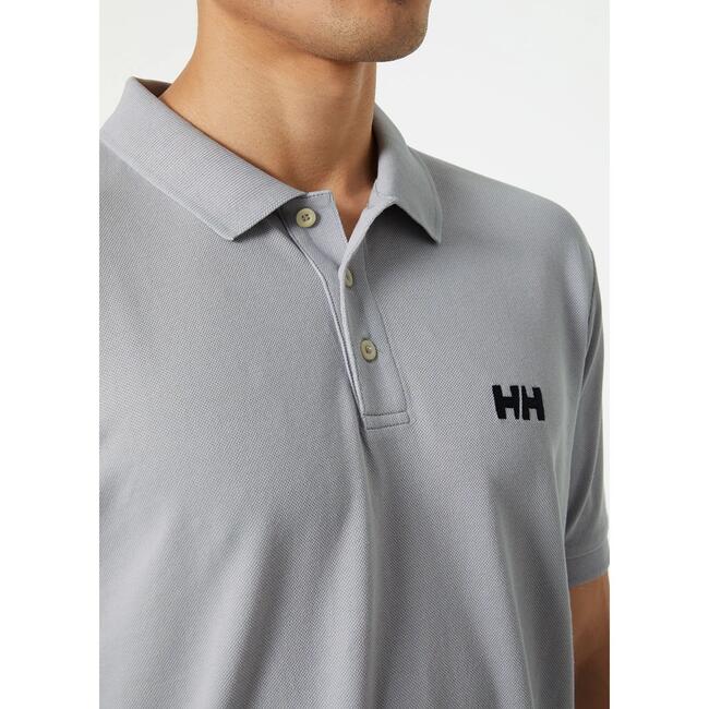 Polo Malcesine Uomo Helly Hansen Azurite Grey Fog