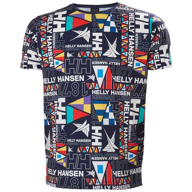 T-shirt Cotone Organico Newport Uomo Helly Hansen
