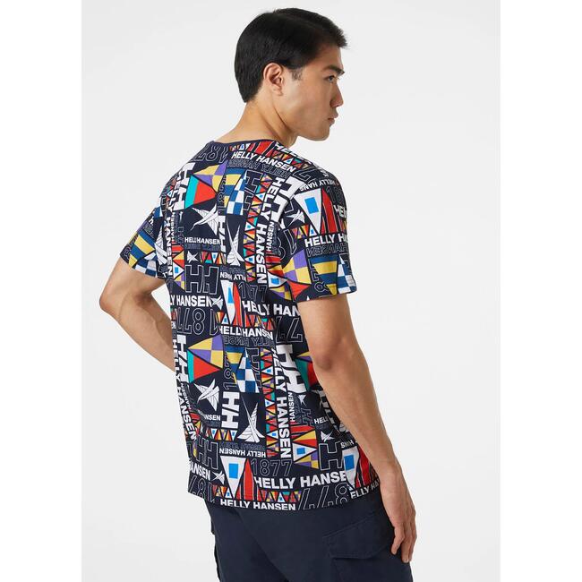 T-shirt Cotone Organico Newport Uomo Helly Hansen