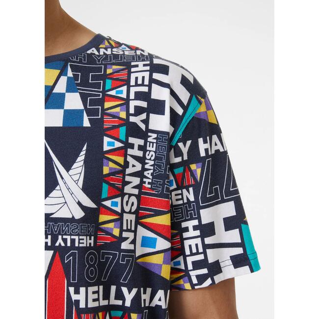 T-shirt Cotone Organico Newport Uomo Helly Hansen