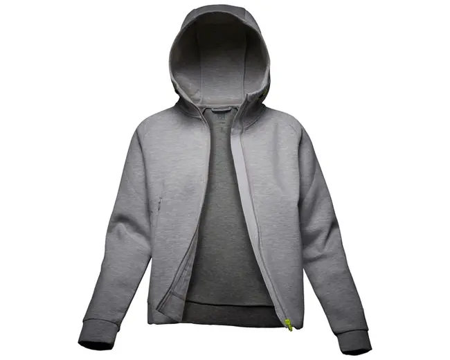 Giacca Felpa Hp Ocean 2.0 Full-zip Donna Helly Hansen Azurite Lilatech Grey Melange