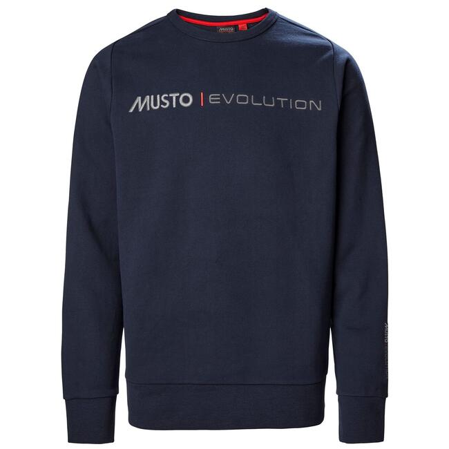 Felpa Evo Logo Crew Swt Musto True Navy