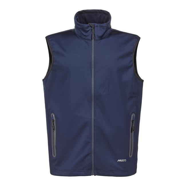 Gilet Men's Essential Softshell Musto Platinum Navy