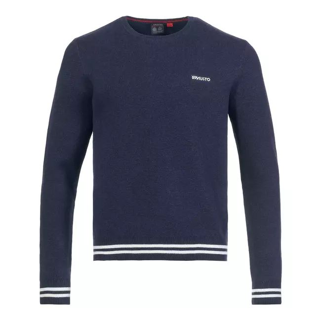 Maglia Girocollo Salcombe Da Uomo Musto Navy