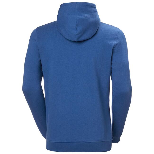 Felpa Con Cappuccio Nord Graphic Uomo Helly Hansen Grey Fog Royale Blue