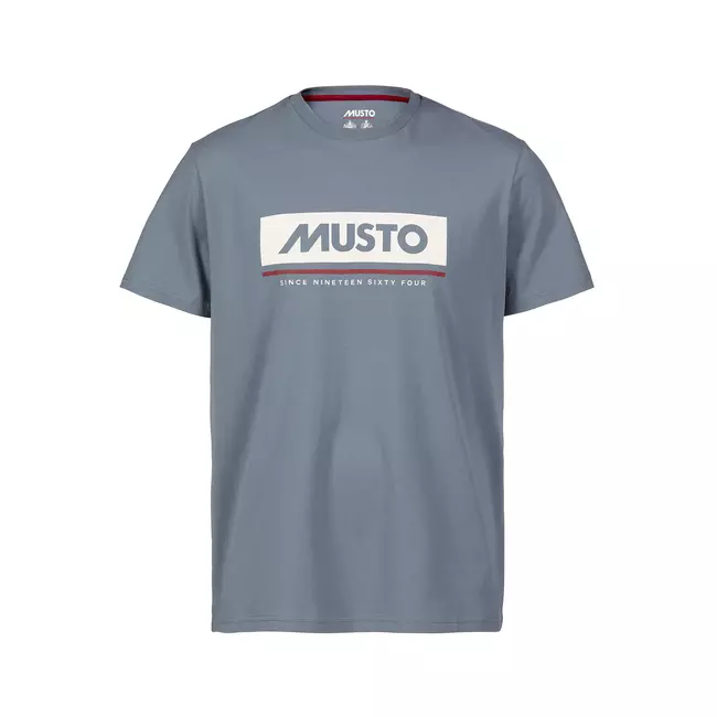 T-shirt Da Uomo Marina Logo Musto