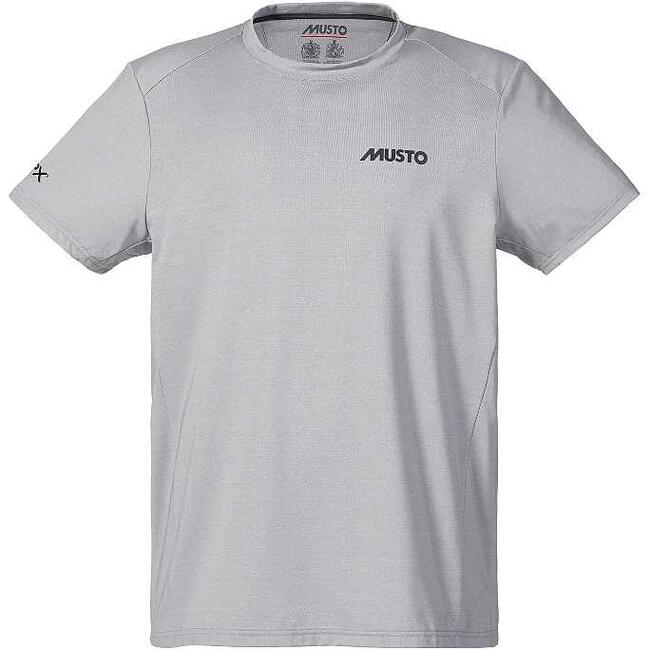 T-shirt Lpx Sunblock Dynamic Ss Tee Musto Black Grey Melange